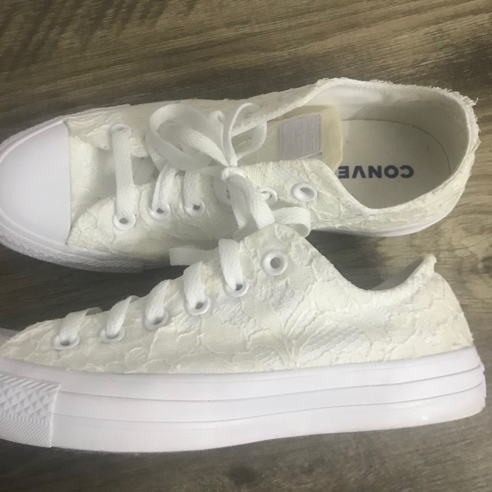 Bridal Converse shoes